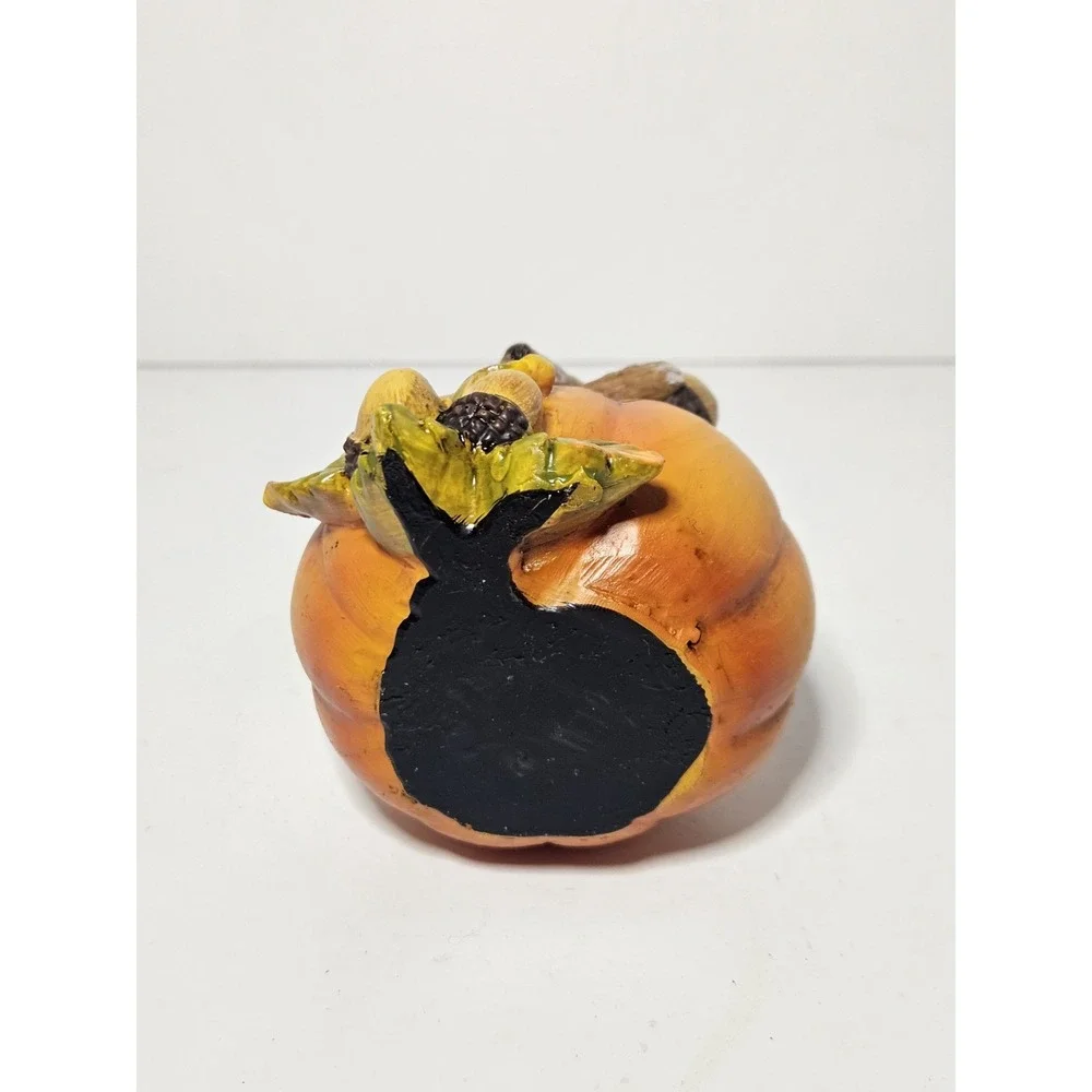 Ganz Harvest Be Thankful Squirrel Pumpkin Figurine Fall Thanksgiving Decor